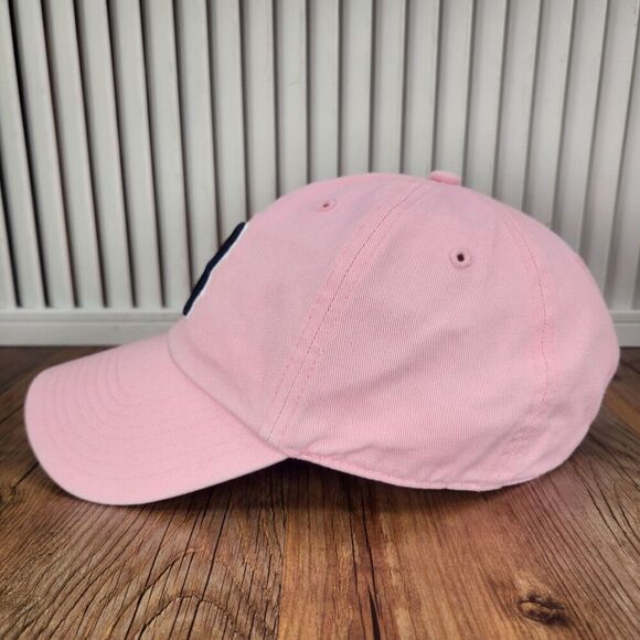 VTG Boston Red Sox Twins Enterprise Strapback Hat Cap Pink Classic MLB Baseball - Picture 6 of 11